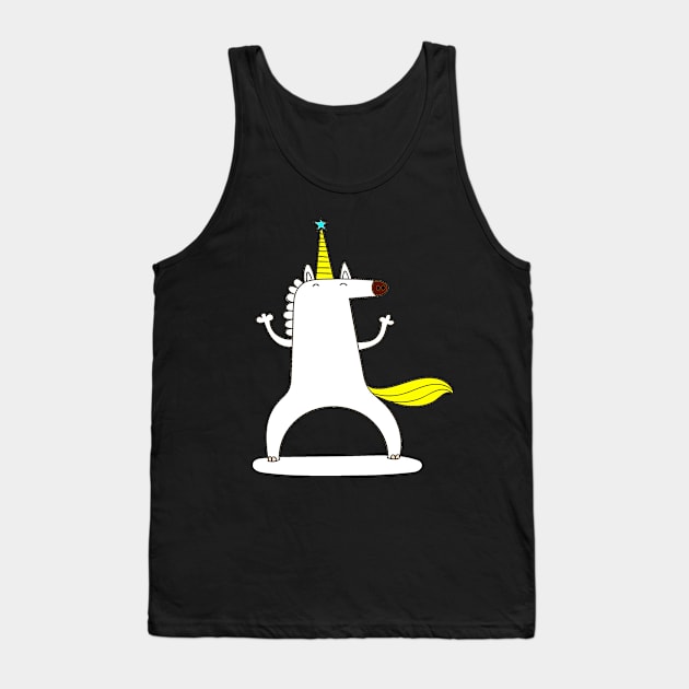 GDancing Unicorn Graphic Design. Tank Top by A -not so store- Store